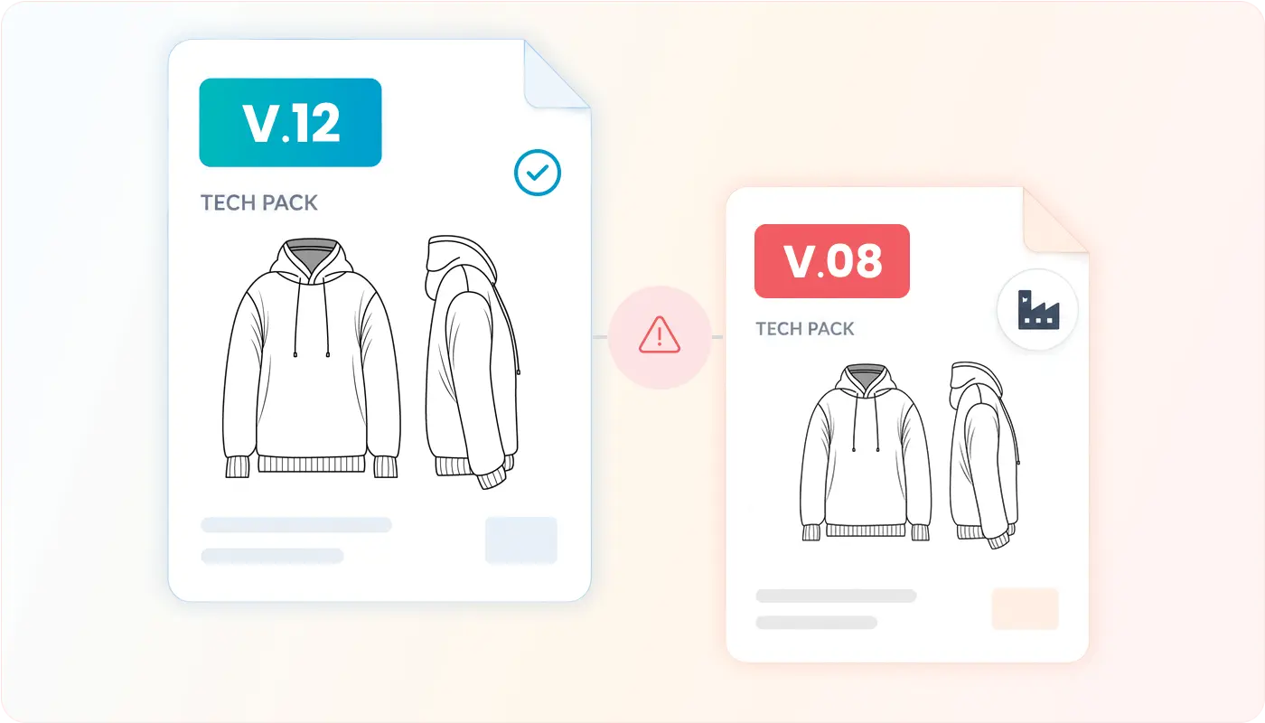 Fashion PLM centralizing product data across teams.
