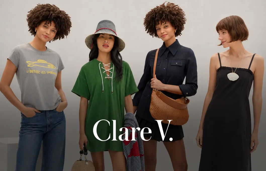 CLARE V., a WFX fashion PLM software customer