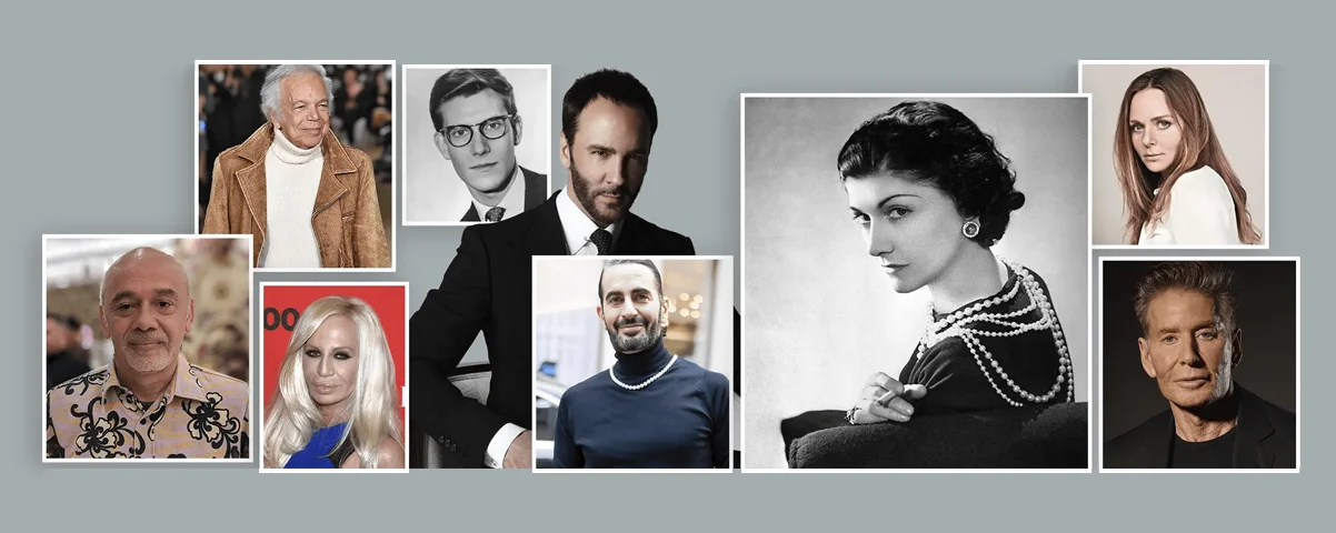 TOP 10 Fashion Designers in the World - WFX