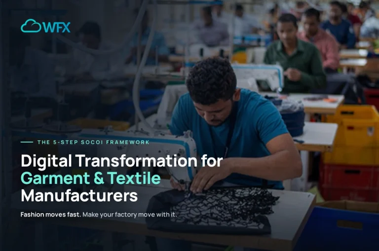 5-Step Digital Transformation Strategy for Garment and Textile Manufacturers