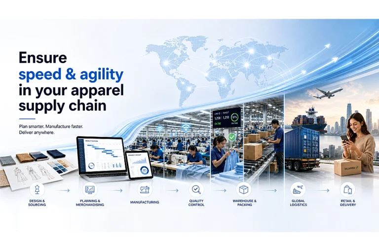 How to ensure speed & agility in your apparel supply chain